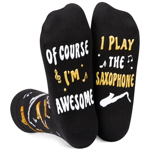  HAPPYPOP Funny Socks Music Gifts Piano Gifts For Women Teens