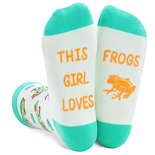 Frog Gifts for Women Lovely Fuzzy Fluffy Animals Socks Gift for Frog Lover Valentine's Birthdays Gift for Her