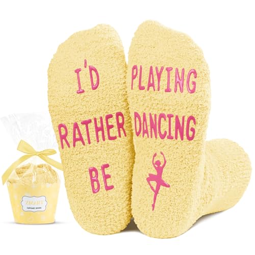 Novelty Dance Socks Ballerina Socks for Kids who Love to Dance