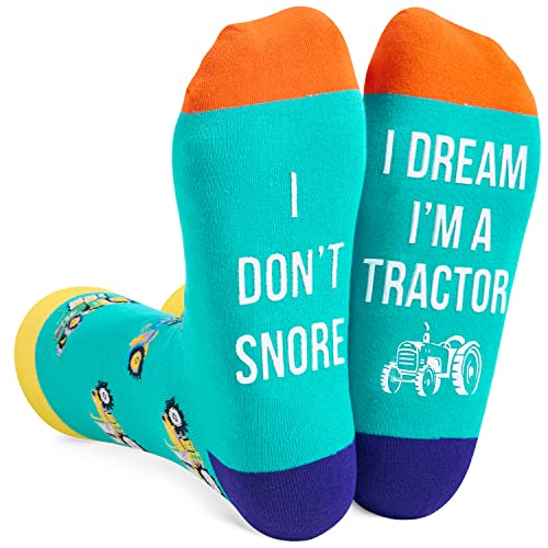Mens Tractor Novelty Socks –