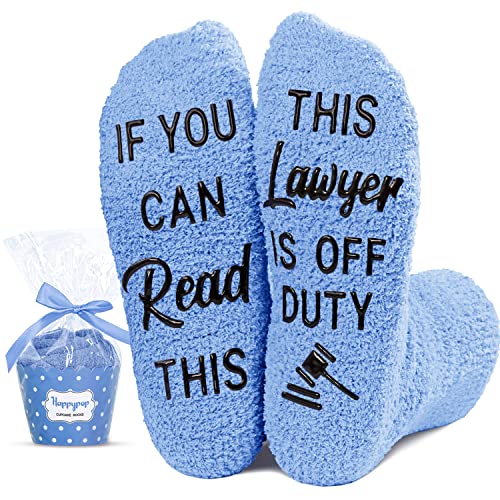 Present for Lawyers, Lawyer Socks, Appreciation Gifts for Him or 