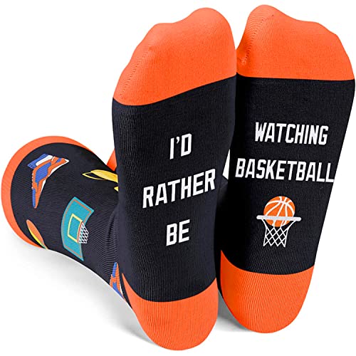 Cute Ball Sports Socks for Sports lovers, Unisex Basketball Socks for Men Women, Funny Basketball Gifts for Basketball lovers, Perfect Women Men