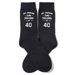 40th Birthday Gift Ideas Socks - Gifts for 40 Year Old Men Women, 40th Birthday Gifts for Him Her