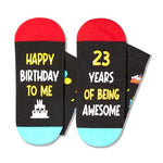 23rd Birthday Gifts for 23 Year Old Woman Man, Best Gifts for 23 Year Old Male Female, Birthday Socks