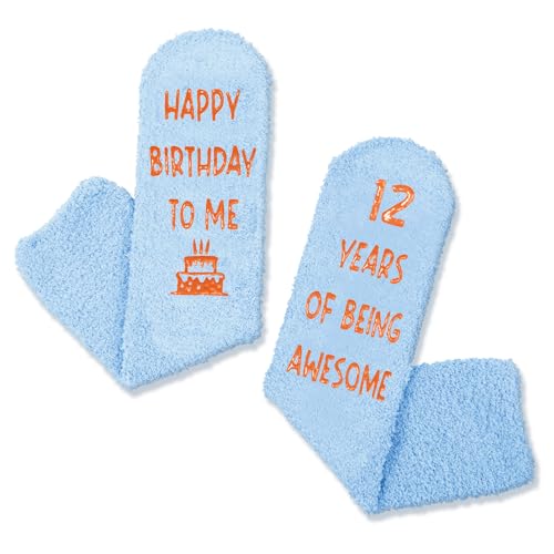 12th Birthday Gift Ideas Socks - Presents for 12 Year Old Girls Boys, Twelve Year Old Gifts for Kids Age 12