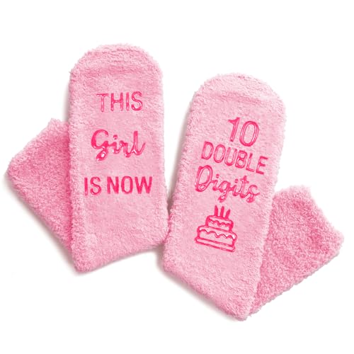 10th Ten Year Old Birthday Gifts, 10 Year Old Girl Gift Ideas, Kid Socks Age 10, Presents for 10 Year Old Tween Girls