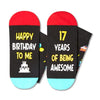 Gifts for 17 Year Old Boy Girl, 17th Birthday Gifts for Teen Boys Girls, 17th Birthday Socks