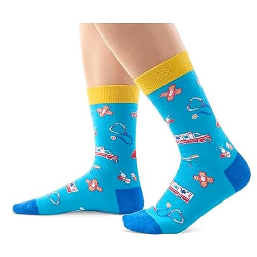 2Packs Funny Doctor Pharmacist Pharmacy Nursing Students Gifts, Medical Assistant Doctor Pharmacy Socks