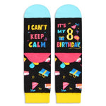 8 Eight Year Old Boy Girl Gift, Boy Girl Age 8 Gift Ideas, 8 Year Old Socks, Birthday Presents for 8 Year Olds