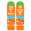 10 Year Old Girl Boy Gift Ideas, Kid Socks Age 10, Presents for 10 Year Old Tween Girls Boys, Ten 10th Year Old Birthday Gifts