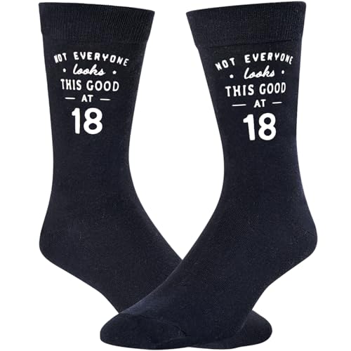 18th Birthday Gifts for 18 Year Old Boy Girl, 18 Year Old Boy Girl Gift Ideas, Happy 18th Birthday Socks