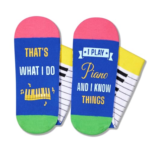 Gifts For Musicians, Piano Teacher Gift Music Teacher Gifts, Piano Socks Music Socks, Piano Gifts For Music Lovers, Gifts For Piano Players