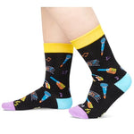 Singing Gifts for Singers, Funny Music Gifts for Kids Who Love Music, Girls Boys Socks 7-9 Years Old