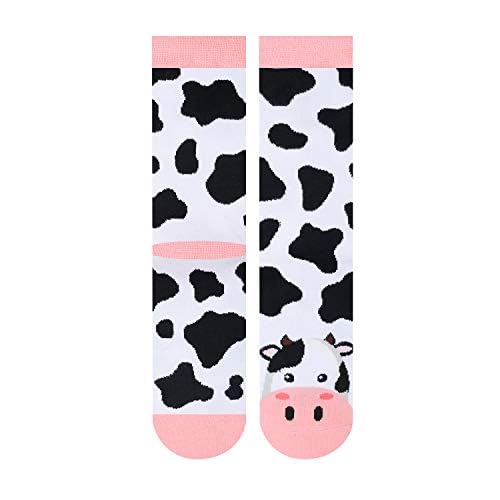 Animal Gifts Ideas Socks for Women - Funny Cow Print Gifts Chicken Gifts, Fox Bee Cat Socks