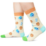 Cookies Gift Baker Gifts Men Women, Baking Socks Cookie Milk Socks