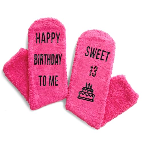 13th Birthday Gifts for 13 Year Old Girl, Girls 13 Years Old Gift Ideas, Teenage Girl Gifts Birthday Socks for 13 Year Old Girl