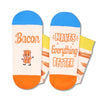 Funny Bacon Gifts Bacon Lover Gifts, Bacon Socks Men Women Meat Socks, Novelty Socks