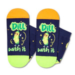 Funny Pickle Gifts For Pickle Lovers, Pickle Socks Women Mens, Dill With It