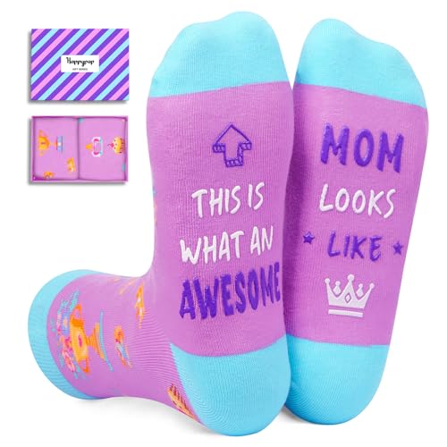 Gifts For Mom From Daughter Son, Unique Mothers Day Gift Ideas, Mothers Day Socks Funny Mom Socks