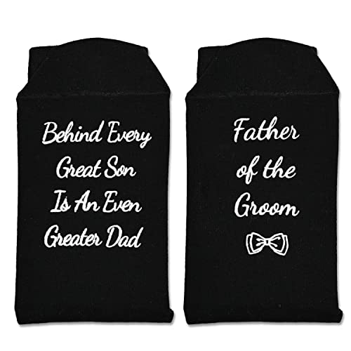 Best Father of the Groom Socks Series