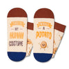 Funny Potato Socks Food Socks, Potato Gifts Funny, Christmas Food Gifts Foodie Gifts, Gifts For Couch Potatoes, Food Gifts Under 25