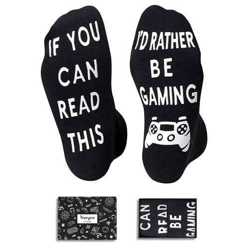 Funny Gaming Gifts Men Women, Novelty Gamer Socks For Teen Boys, Gaming Gamer Socks Video Game Socks