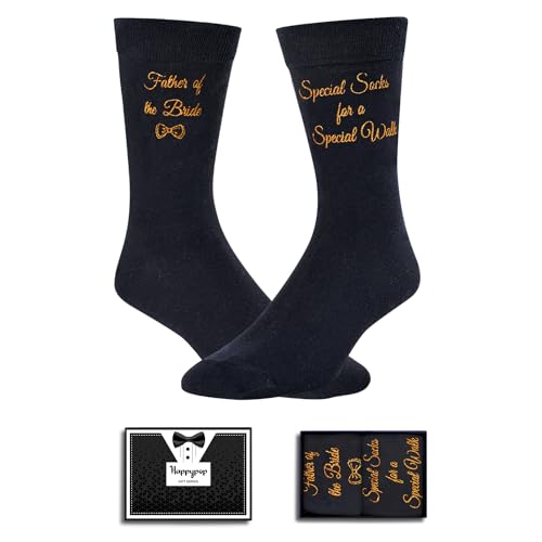 Father of The Bride Gifts, Gifts for Father in Law, Father of The Bride Socks Special Socks for a Special Walk