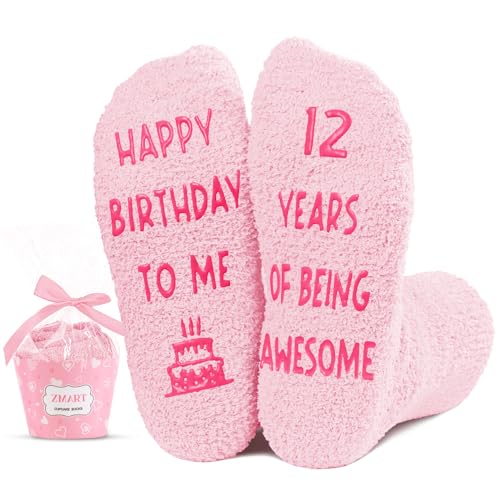 12 Yr Old Gift Ideas, Gift Ideas for 12 Year Old Preteen Girl, 12th Birthday Presents Socks for 12 Year Old Tween Girls