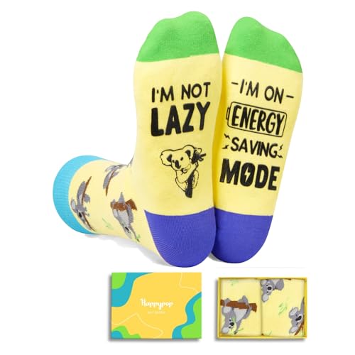 Funny Koala Gifts for Teen Girls Women Men, Fun Koala Socks