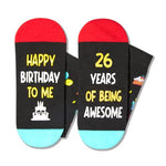 26th Birthday Gifts for 26 Year Old Woman Man, Best Gifts for 26 Year Old Male Female, Birthday Socks