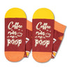 Funny Novelty Coffee Gifts Coffee Socks for Women Men, Coffee Lovers Gifts for Teens Students, Coffee Drinking Gifts