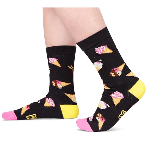 Funny Crazy Boba Gifts Socks for Teen Girls Boys, Kawaii Boba Bubble Milk Tea Gifts Boba Lover Drinker Gifts for Women Men, Cute Boba Socks