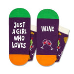 Crazy Wine Gifts for Women Teen Girls, Wine Socks for Wine Lovers, Drinking Gifts Drink Lover Gifts