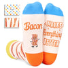 Funny Bacon Gifts Bacon Lover Gifts, Bacon Socks Men Women Meat Socks, Novelty Socks