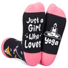 Funny Yoga Gifts for Yoga Lovers, Yoga Teacher Gifts, Novelty Yoga Socks