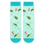 Girls Socks Sea Turtle Tortoise Gifts Ocean Gifts, Animal Lover Gifts Turtle Socks