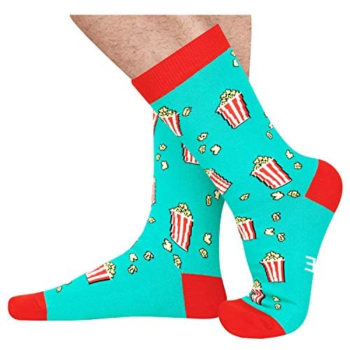 Popcorn Gifts Movie Lover Gifts; Popcorn Socks Corn Socks, Bring Me Popcorn