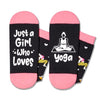 Funny Yoga Gifts for Yoga Lovers, Yoga Teacher Gifts, Novelty Yoga Socks