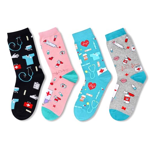 Dentist Dental Teeth Nurse Student Medical Assistant CNA RN Gifts, Dentist Teeth Nurse Medical Assistant Socks