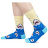 Funny Shark Socks Crazy Shark Gifts for Women Men, Shark Gifts for Shark Lovers Animal Socks Ocean Gifts Teens Boys Girls