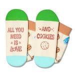 Cookies Gift Baker Gifts Men Women, Baking Socks Cookie Milk Socks