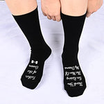 Best Father of the Groom Socks Series