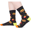 Burger Socks Hamburger Cheeseburger Socks, Food Lover Gifts, Life Is Better With Burgers