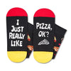 Pizza Socks Box For Men Women, Pizza Gifts Pizza Lover Gift, White Elephant Gifts