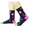 Funny Horror Movie Gifts for Women Teen Girls, Scary Horror Gifts for Movie Lovers, Horror Socks Movie Night