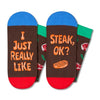 Unisex Steak Socks Meat Socks, Meat Gifts For Men Women, Steak Gifts Gifts For Steak Lovers