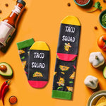 Unisex Taco Socks, Taco Gifts For Men Women, Mexican Socks Mexican Gifts, Cinco De Mayo