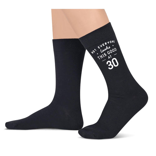 30th Birthday Gifts for Men - Socks for 30 Year Olds, 30th Birthday Socks, Best Gifts for 30 Year Old Man Woman