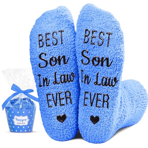 Gifts For Son In Law, Fathers Day New Dad Son In Law Socks