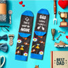 Gifts For Dad From Daughter Son, Unique Fathers Day Gift Ideas, Fathers Day Socks Funny Dad Socks